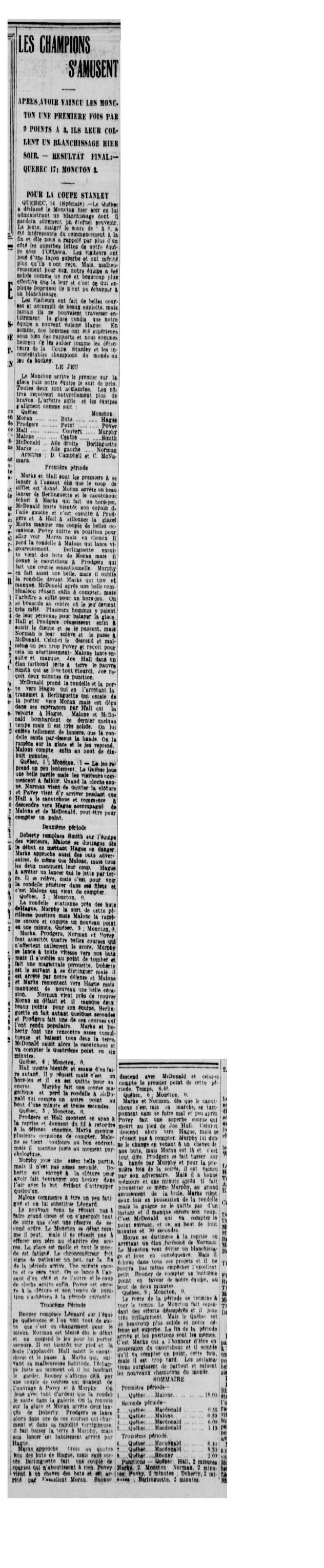 la patrie 14 mars 1912