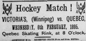 annonce de la rencontre entre Winnipeg et Québec annonce de la rencontre entre Winnipeg et Québec